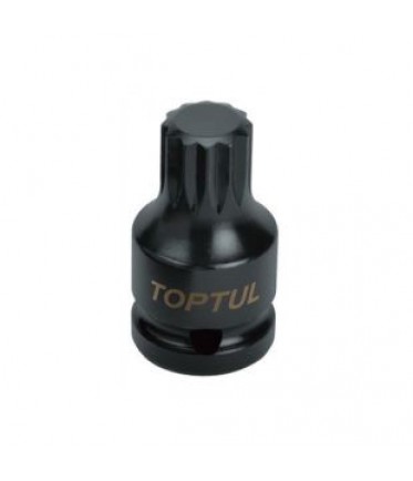 Головка ударная SPLINE M16 L44mm 1/2" TOPTUL KADB1616S